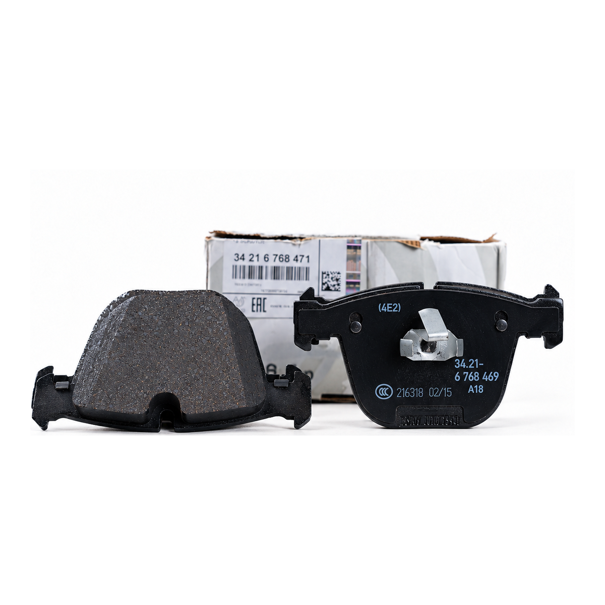 BMW Brake Pads 34216768471 – 5 Series (E60) / 7 Series (E65 / E66)