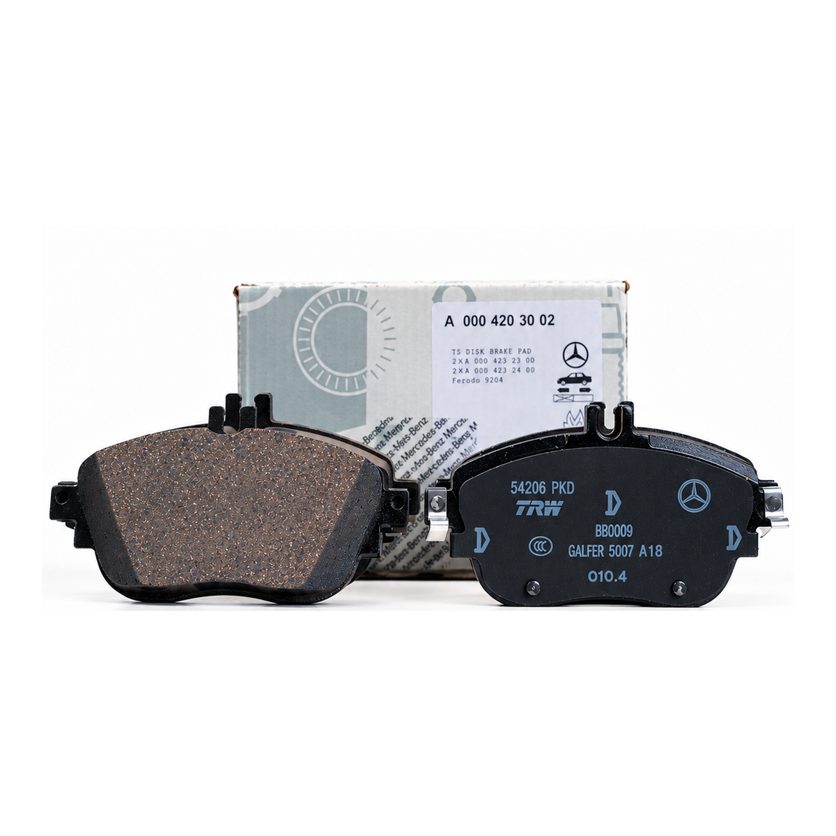 Mercedes-Benz Brake Pads A0004203002 – CLA 45 AMG / A-Class / GLA-Class