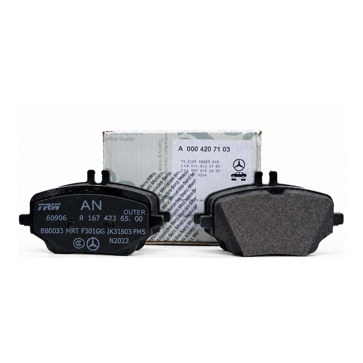 Mercedes-Benz Brake Pads A0004207103 – GLE (W167 / V167)