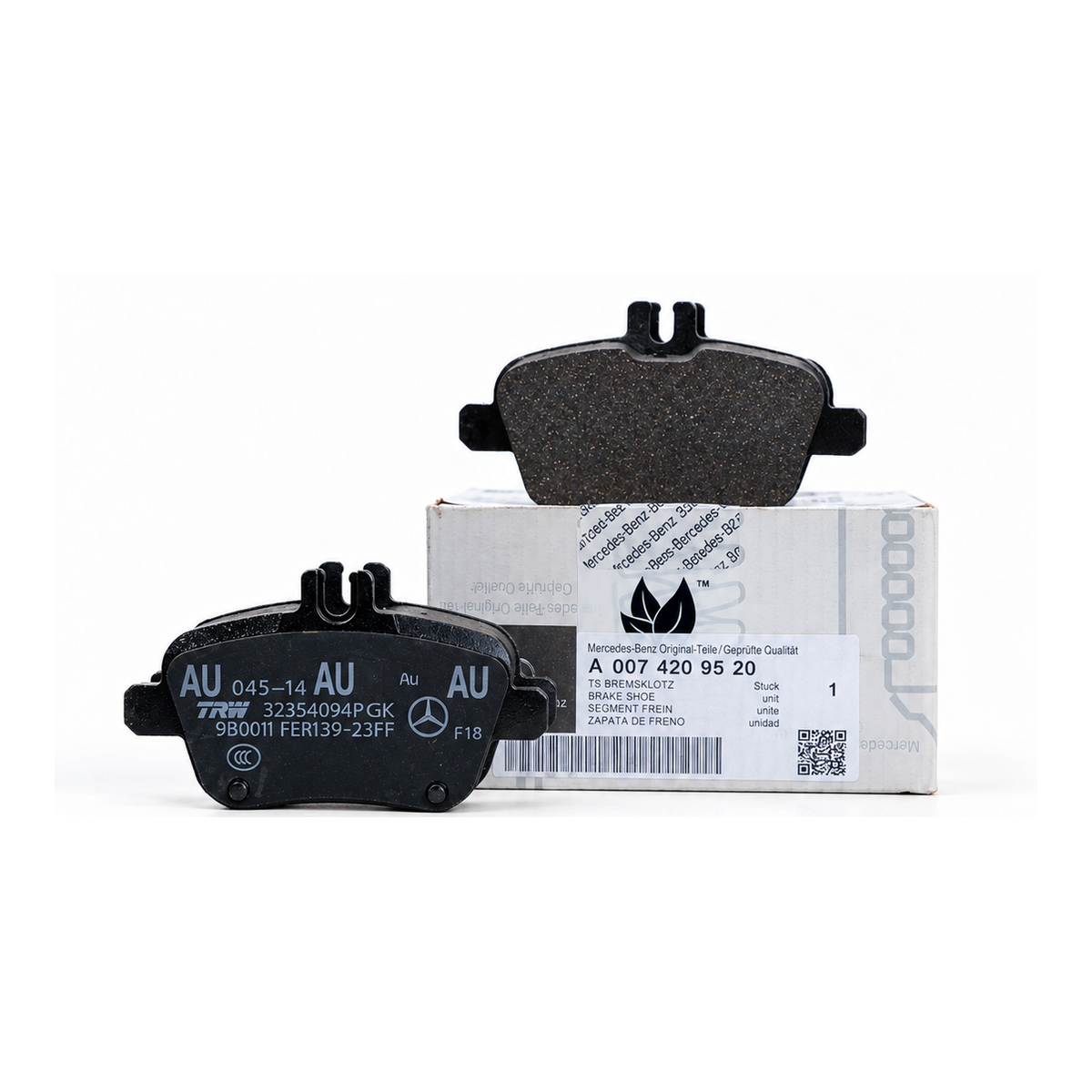 Mercedes-Benz Brake Pads A0074209520 – A-Class (W176) / B-Class (W246) / GLA (X156)